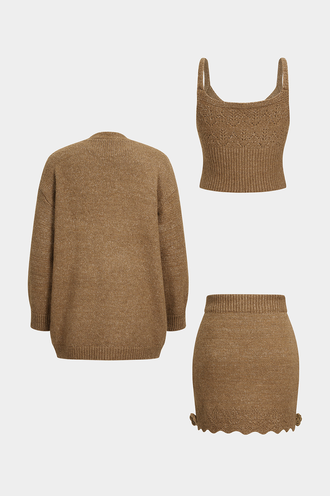 Bella - Gebreid vest