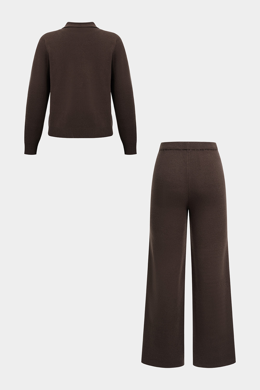 Pien - Gebreide set met top en broek