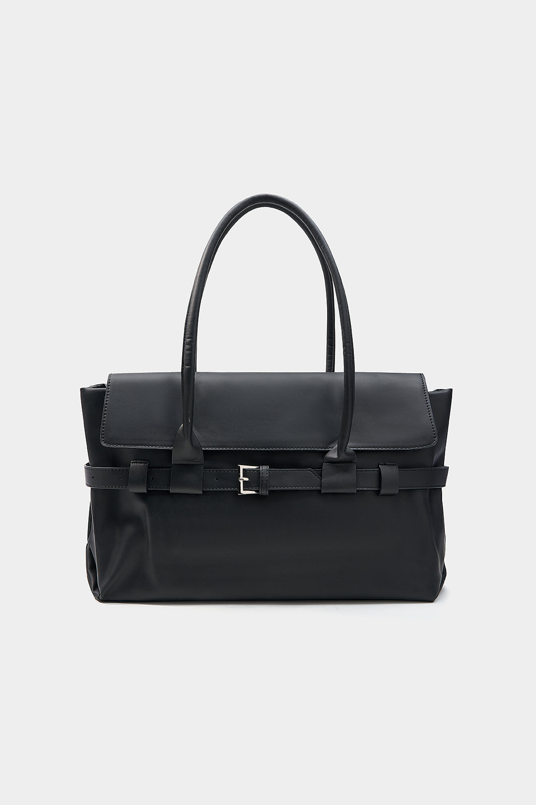 Sara - Leren-look shopper