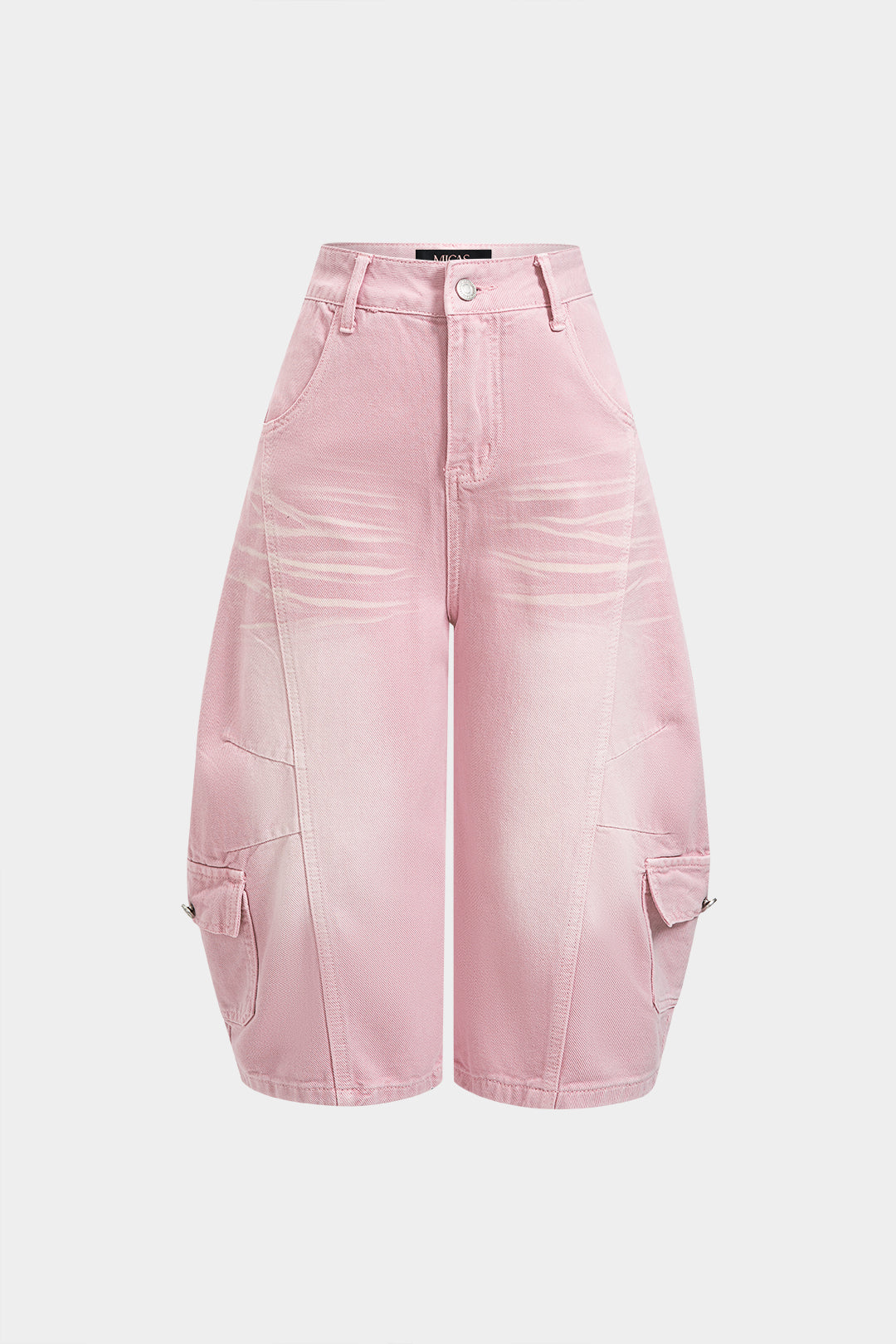 Vera - Denim short met zakken