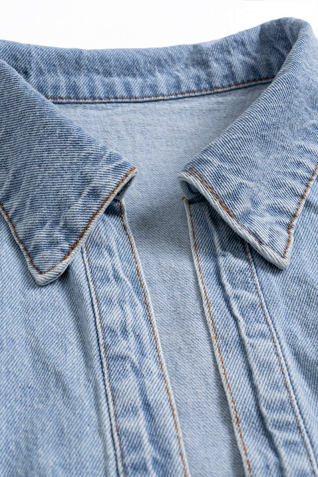 Denim set met tanktop en jeans