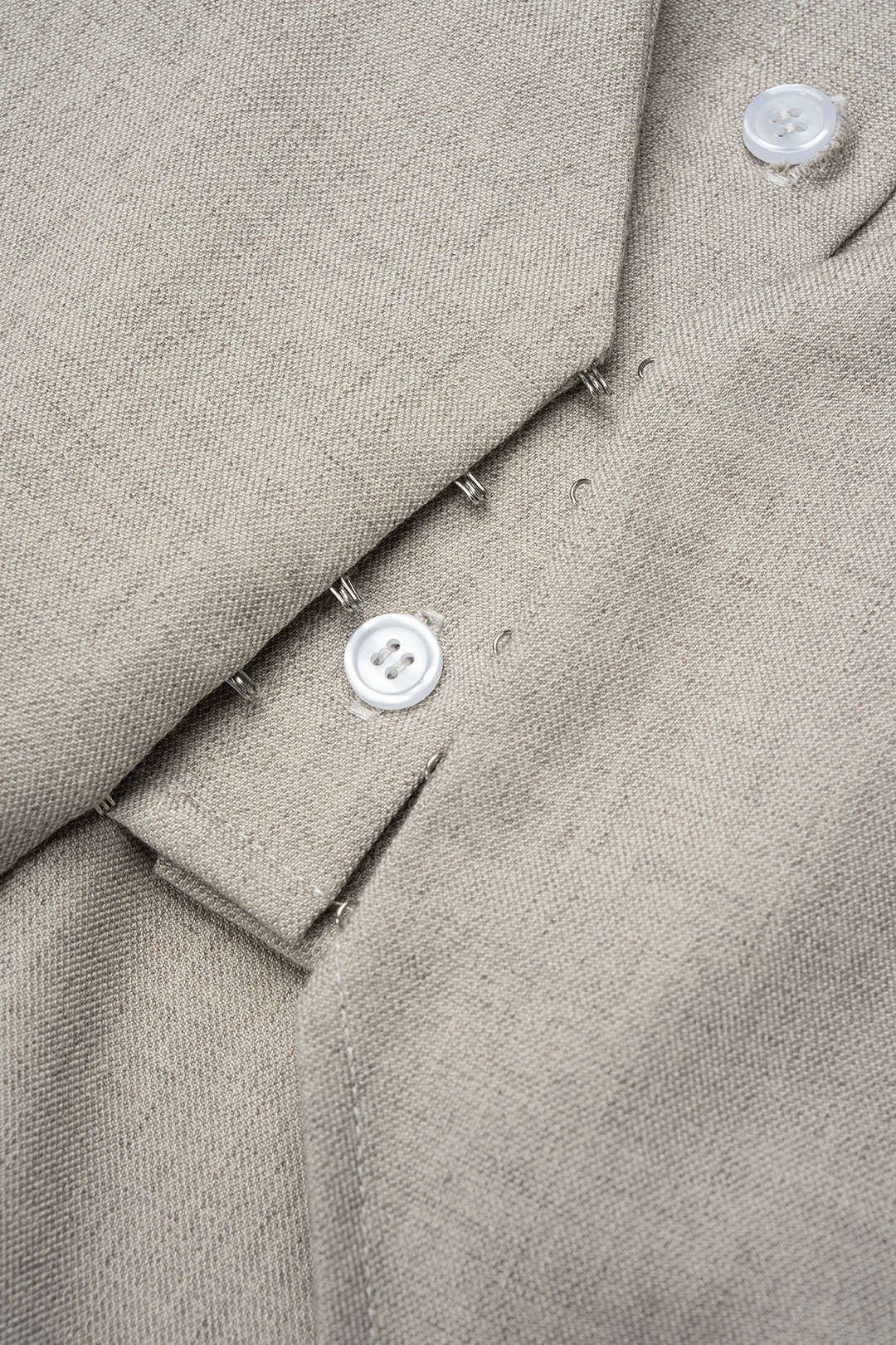 Blouse met revers en lange mouwen