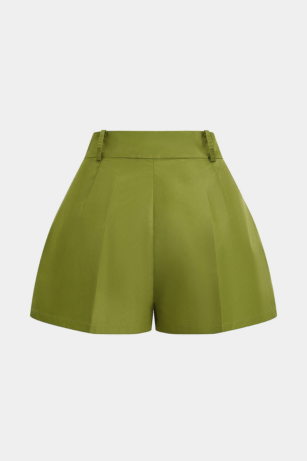 Short met hoge taille en ruches