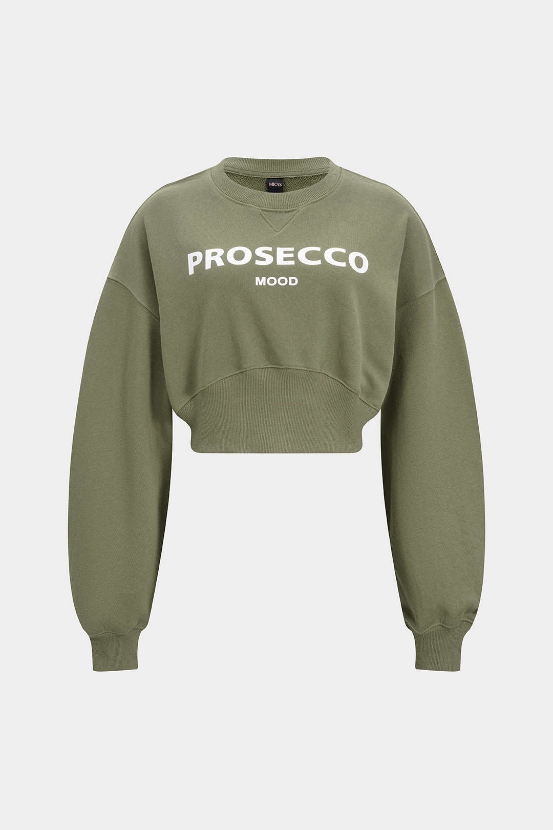 Roos - Sweater met ronde hals en lange mouwen