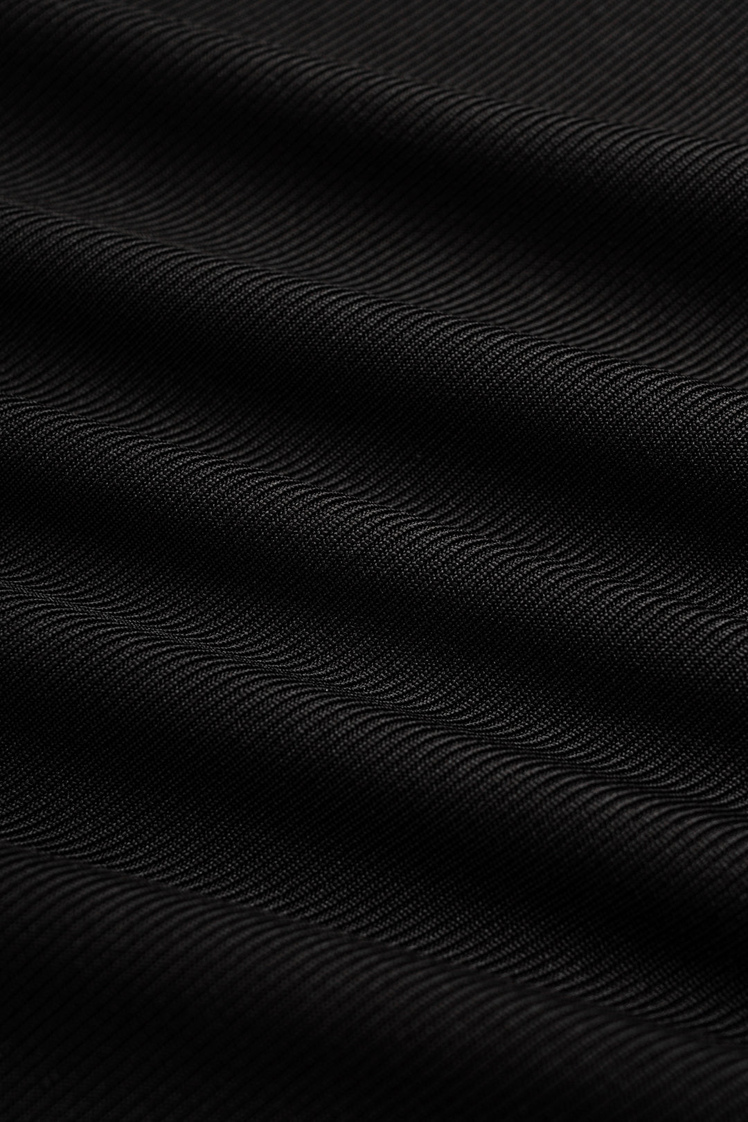 Patchwork body met kant, één schouder en drapering