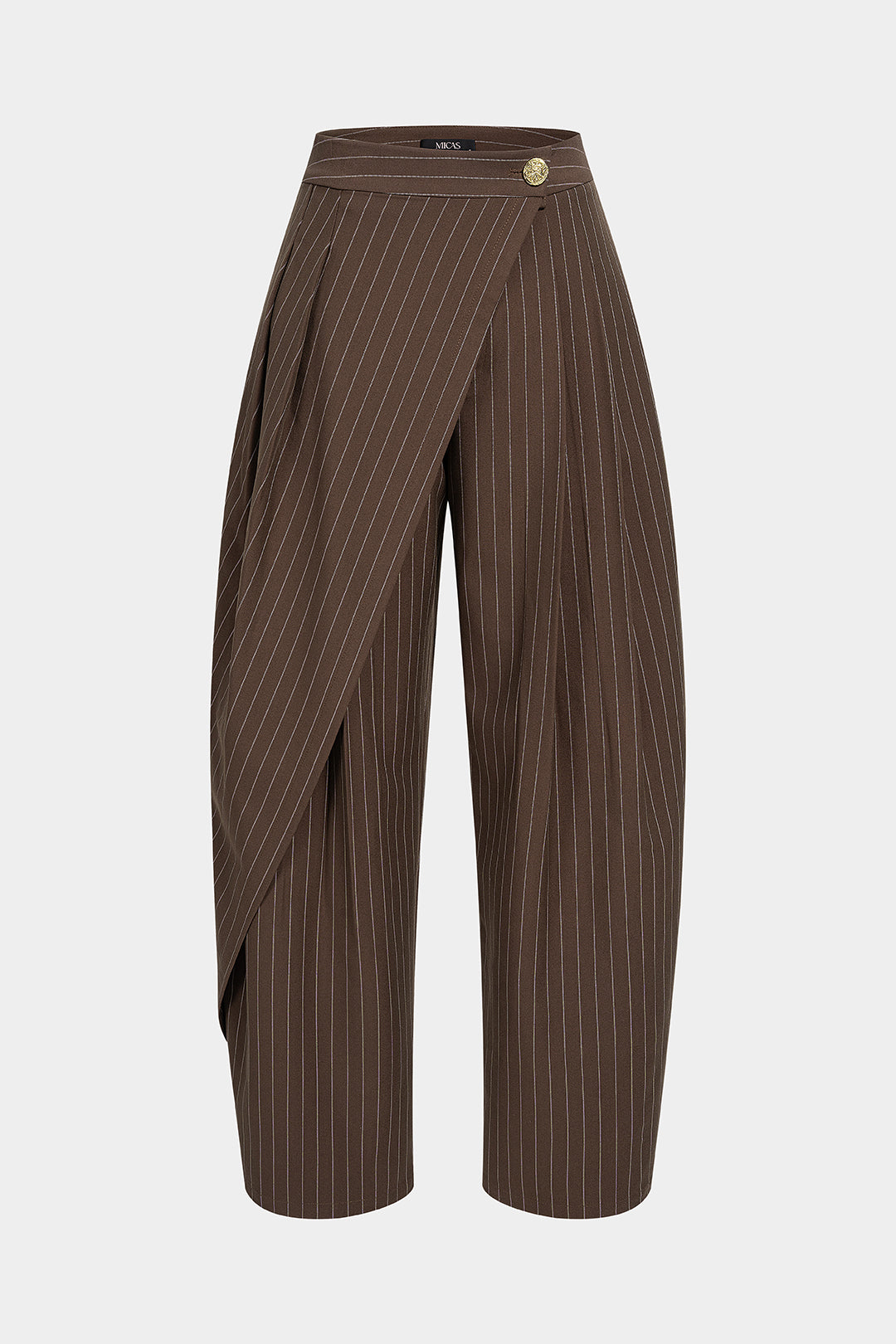 Gestreepte asymmetrische broek