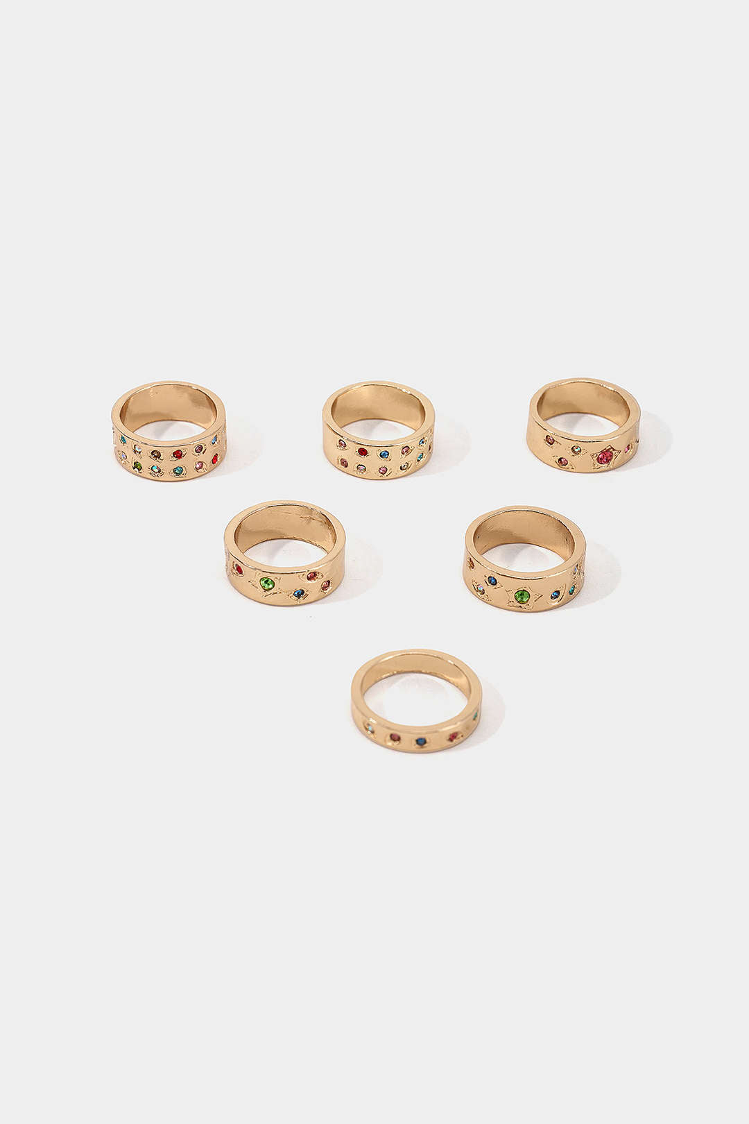Fleur - Geometrische ringen