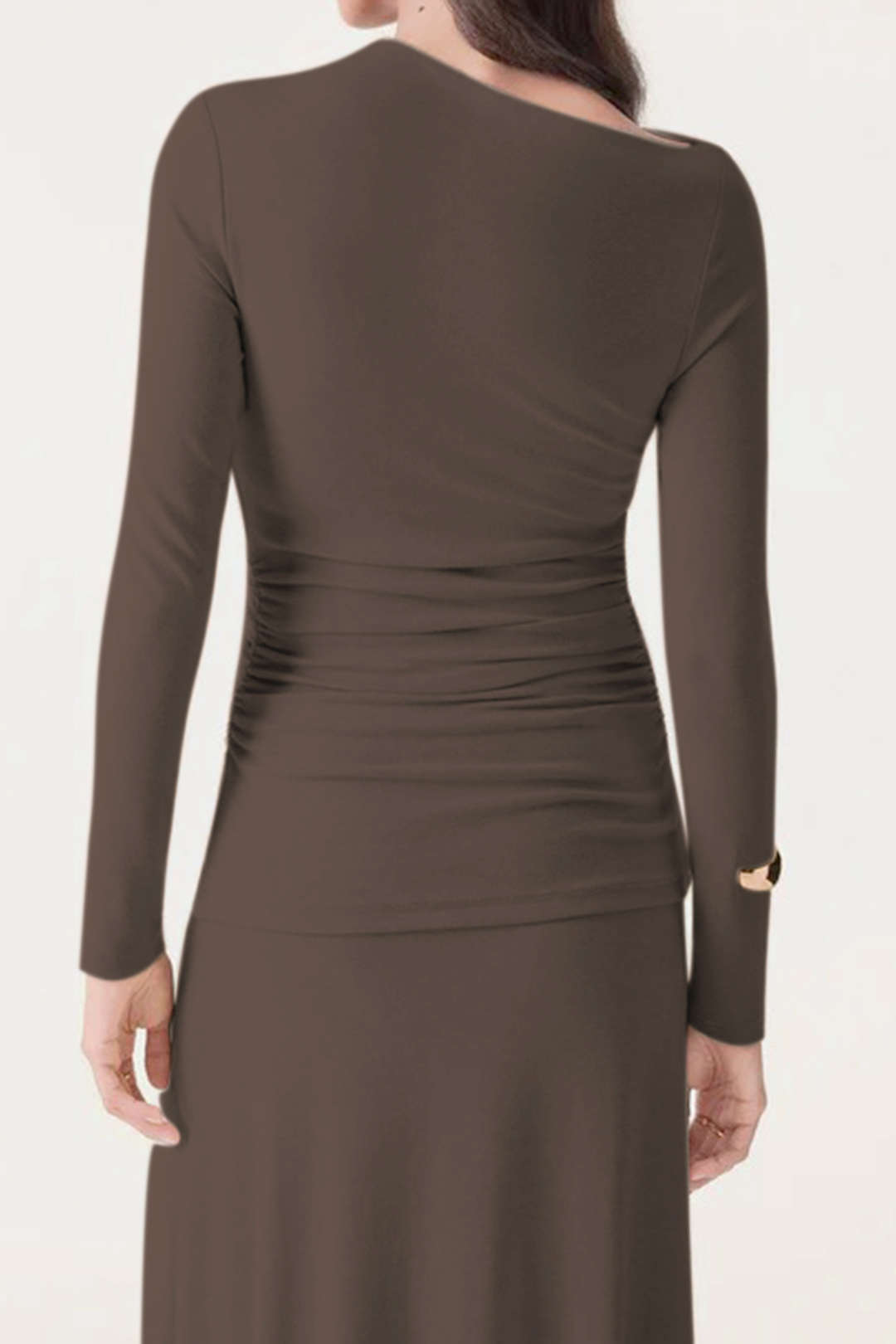 Dila - Asymmetrische set met top en rok