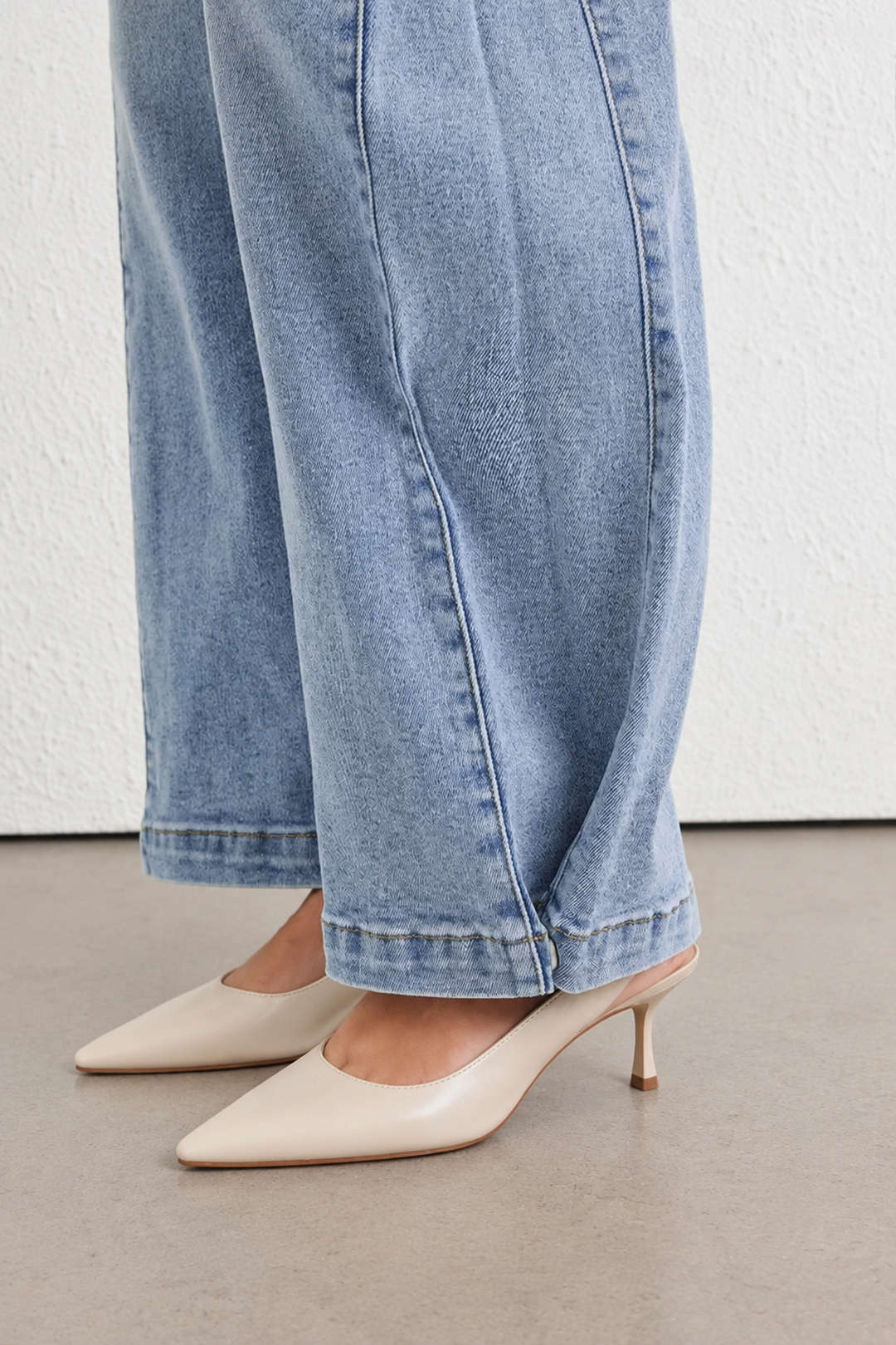 Maren - Jeans met zakken en rechte pijp