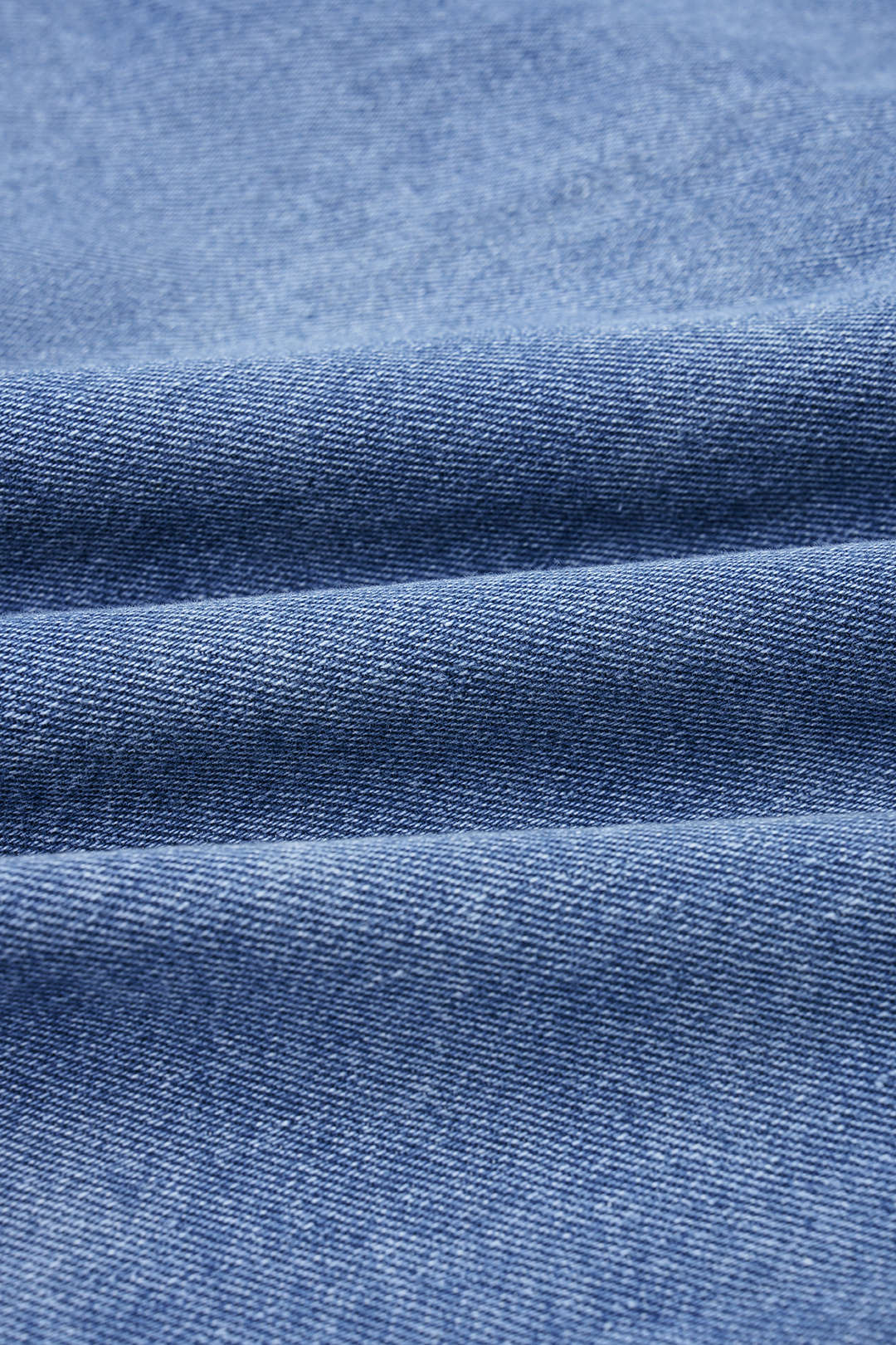 Denim metallic minijurk met riem