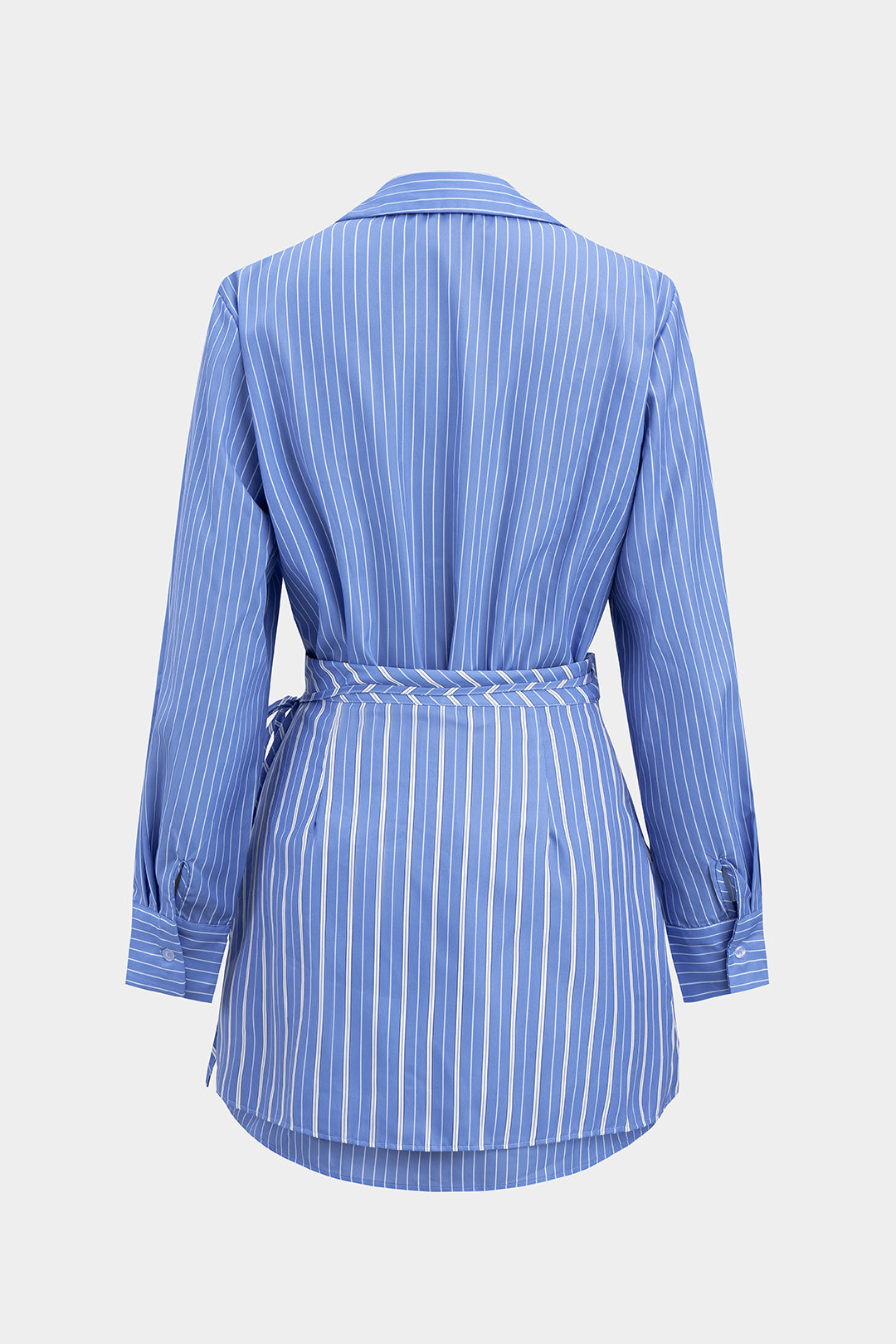 Lina - Gestreepte set met blouse en rok