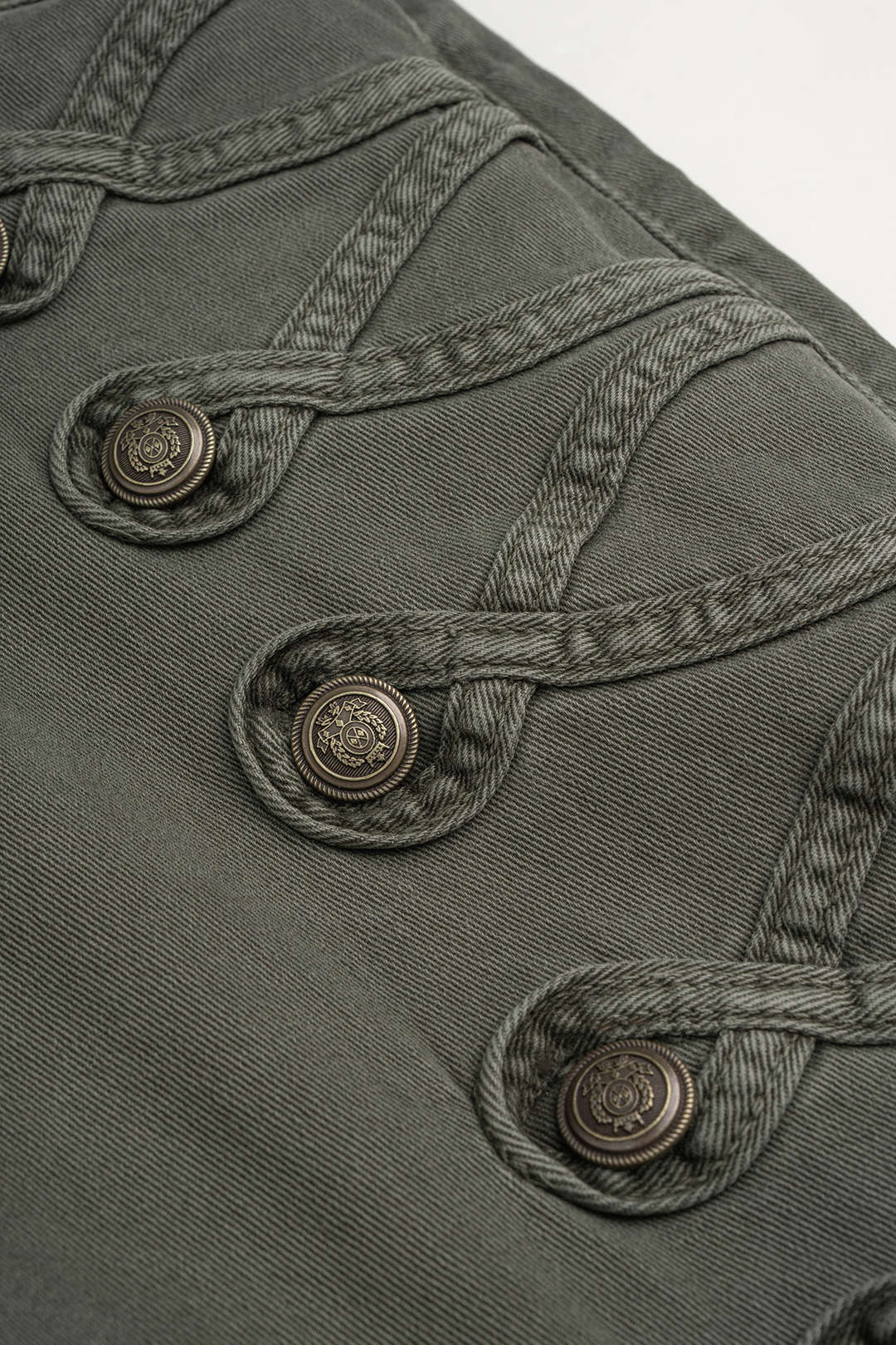 Jolie - Jeans met knoopjes