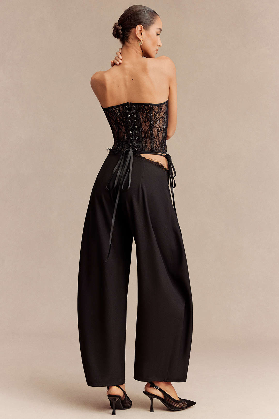 Top met open rug