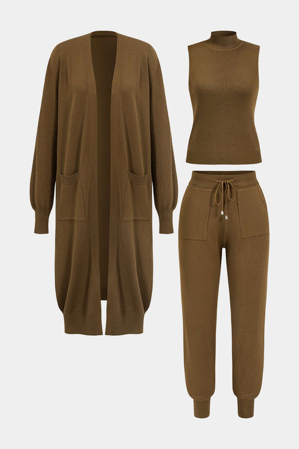 Broek met zakken en trekkoord