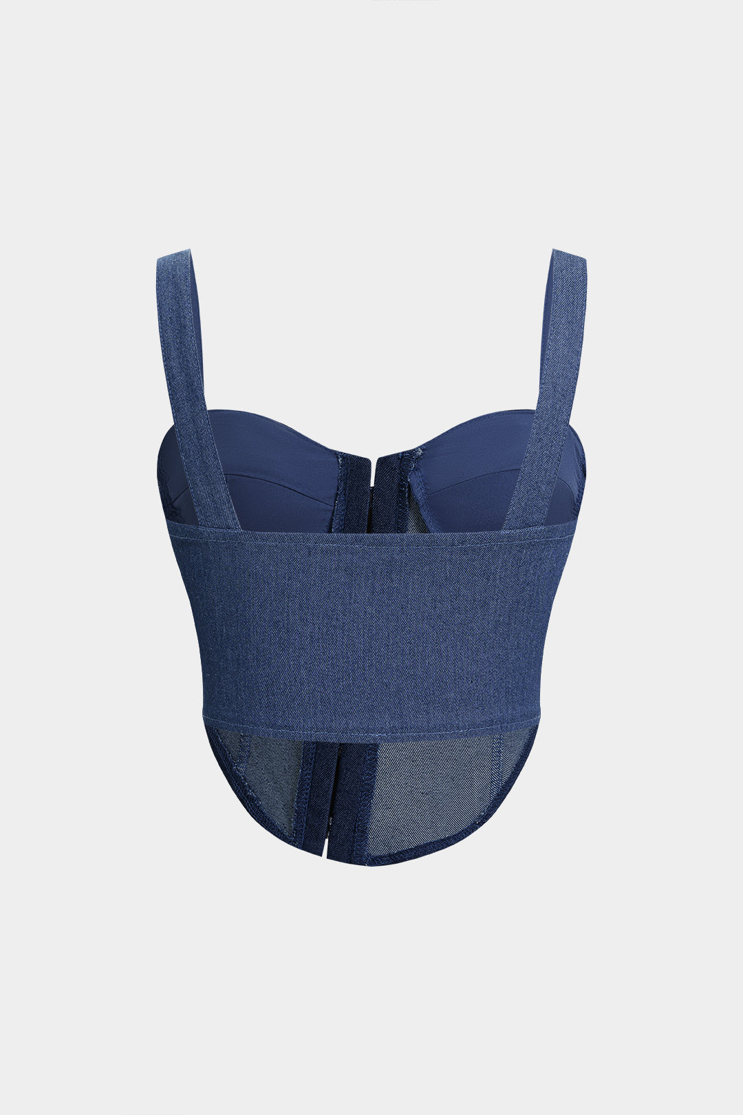 Asymmetrische cropped top