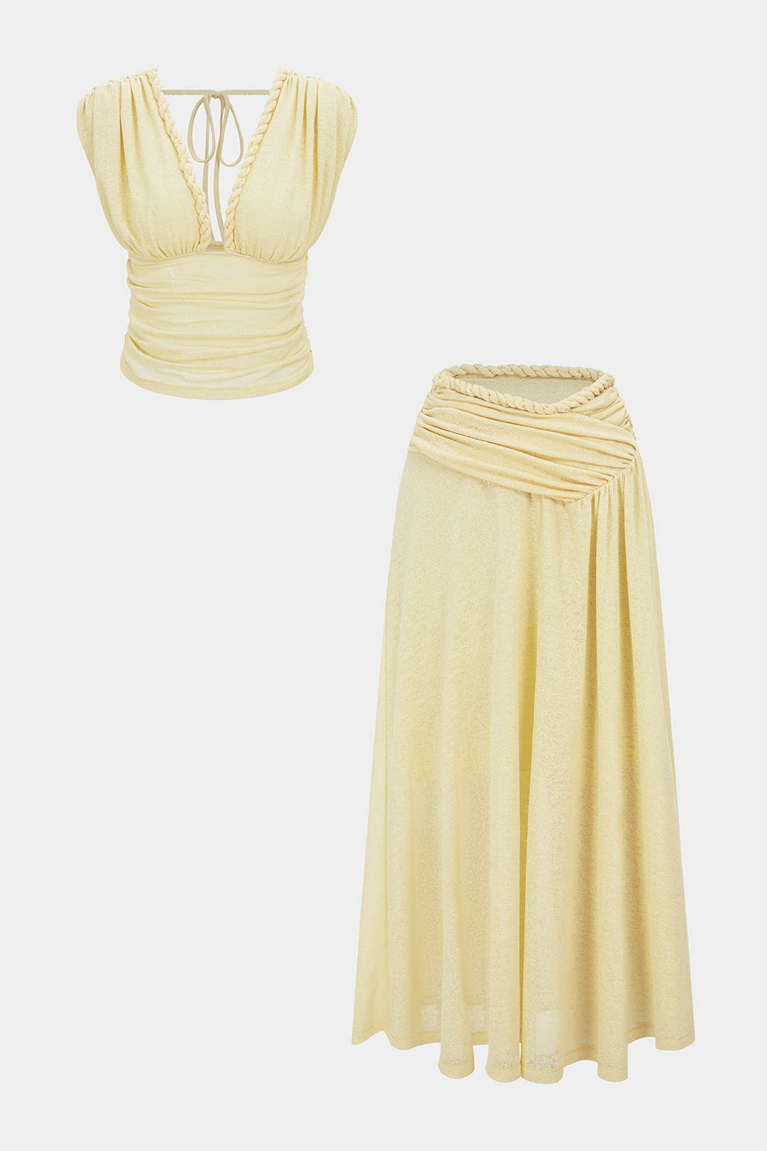 Cato - Set met tanktop en rok