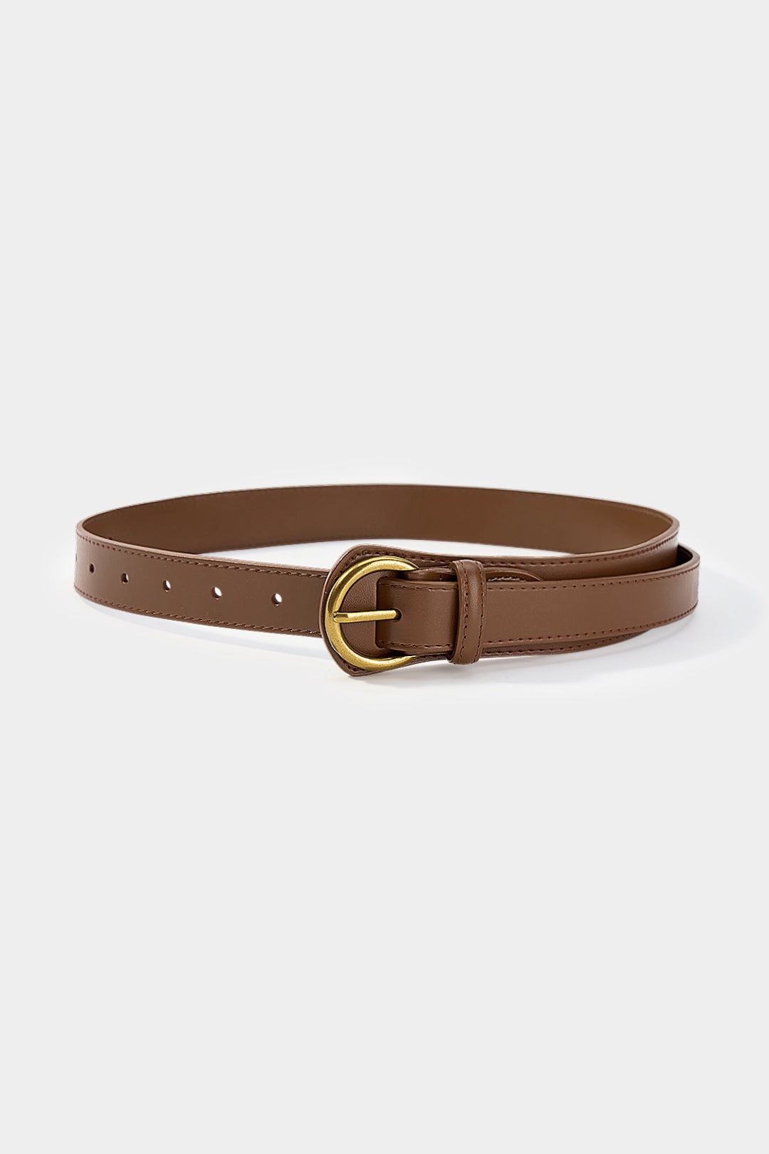 Faye - Leren-look riem