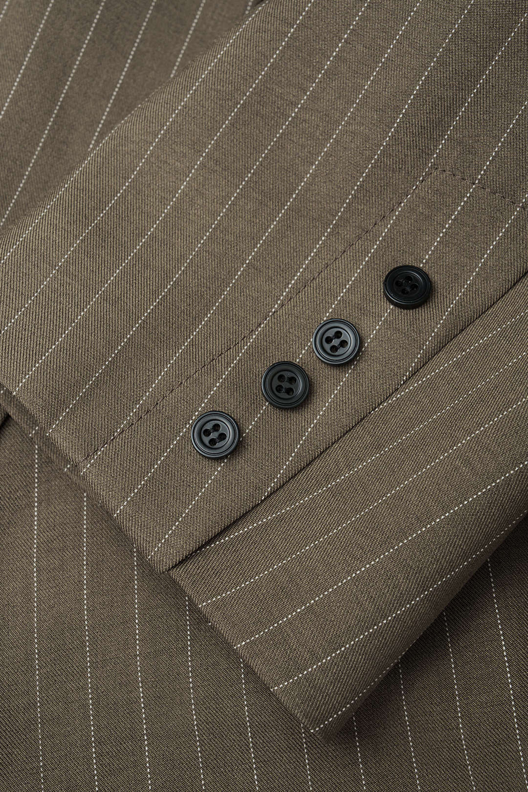 Gestreepte asymmetrische blazer