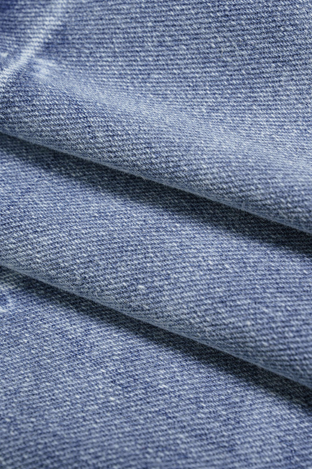 Aurora - Denim asymmetrische short met zakken