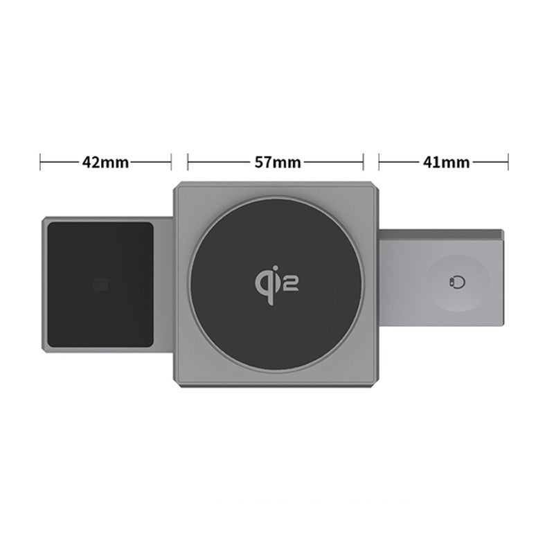 🎉Nieuwjaars Cadeau 50% KORTING!🔋3-in-1 Opvouwbaar Magnetisch Draadloos Laadstation – Snel Opladen Telefoon/Smartwatch/Oordopjes: Compact & Veilig!