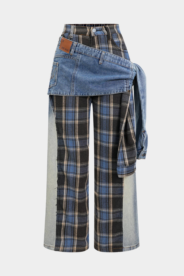 Patchwork jeans