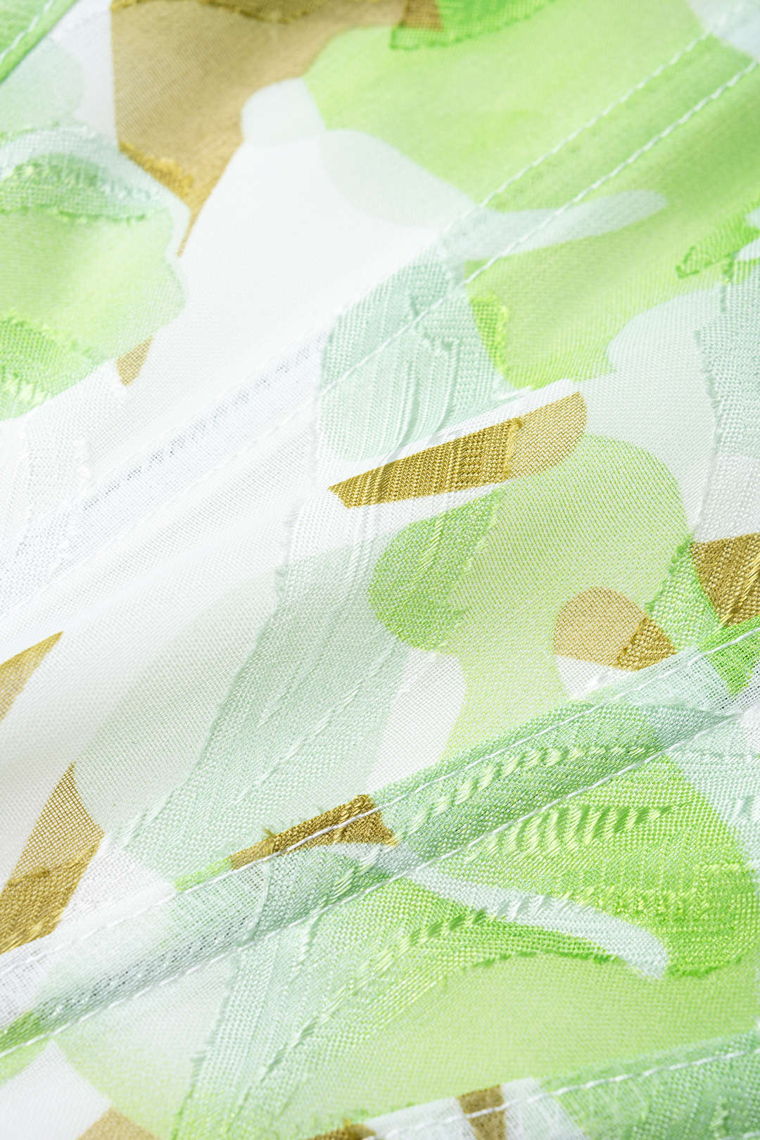 Chiffon patchwork top