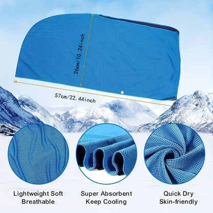 FrostFlex™ Koelhanddoek met capuchon - Blijf koel, waar je ook bent.