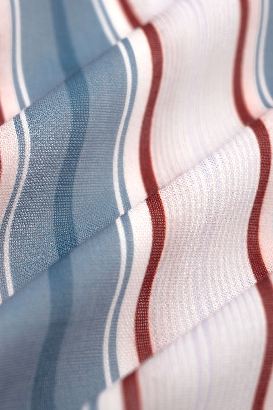 Gestreepte metallic tanktop met kettingdetail en halternek