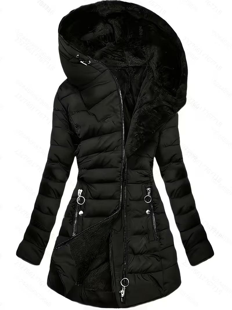 Frio™ | Warme Gewatteerde Winterjas Met Capuchon