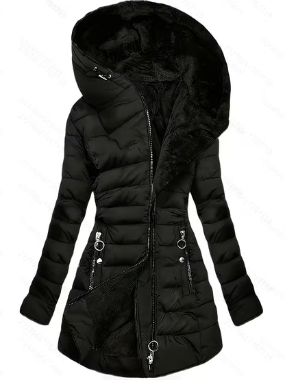 Frio™ | Warme Gewatteerde Winterjas Met Capuchon