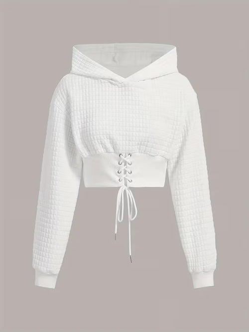 Lasos Trendy Hoodie met veters