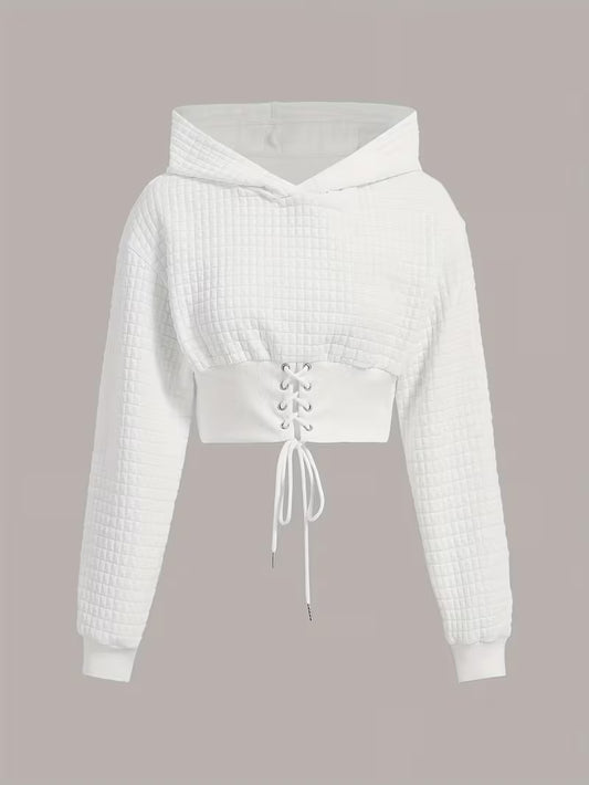 Lasos Trendy Hoodie met veters