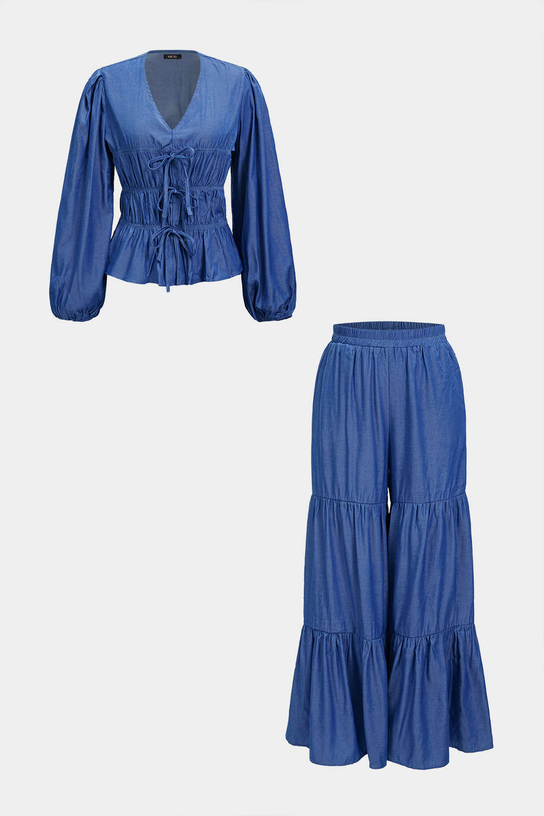 Mona - Set met blouse en broek