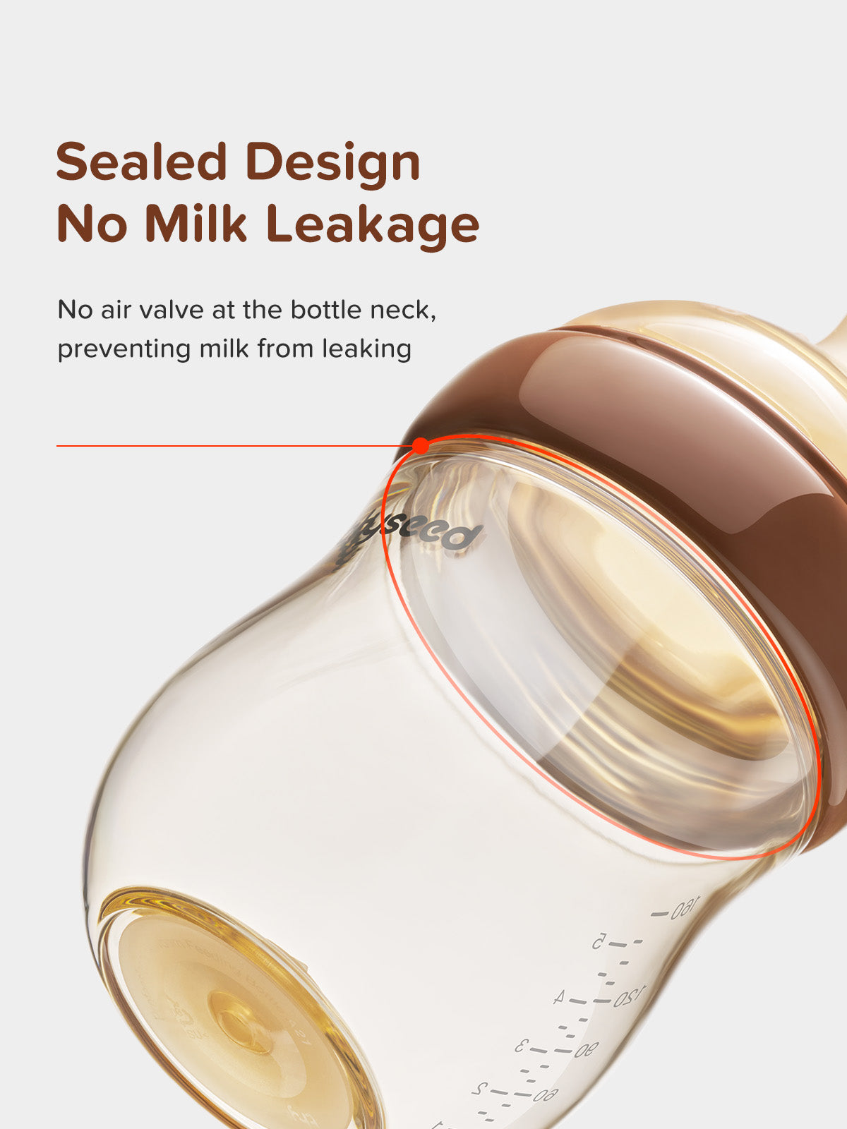 Thyseed PPSU natuurlijke anti-koliek babyfles