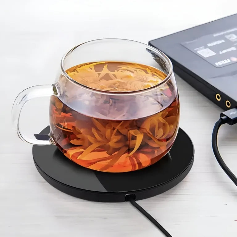USB-mokwarmer voor bureau en koffiekopverwarmer