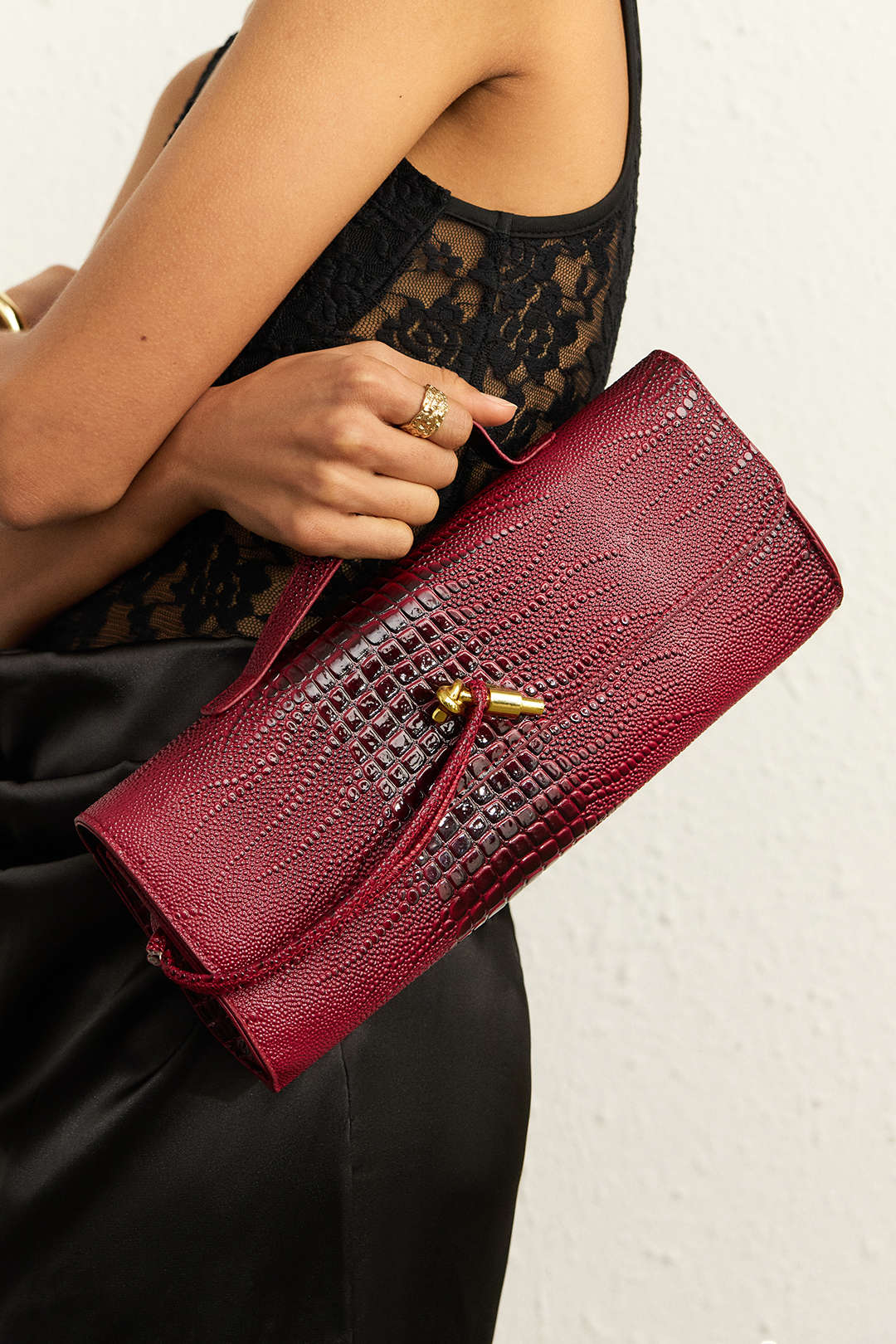 Tara - Leren-look tas