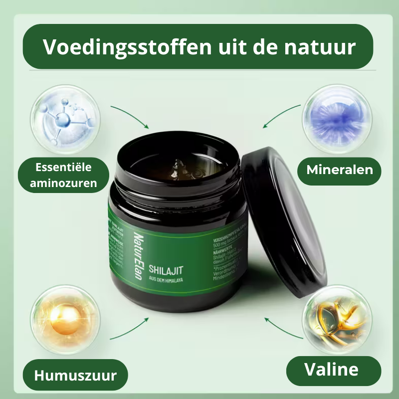 ShilajitPure®  – Himalaya Resin Boost voor Energie & Vitaliteit