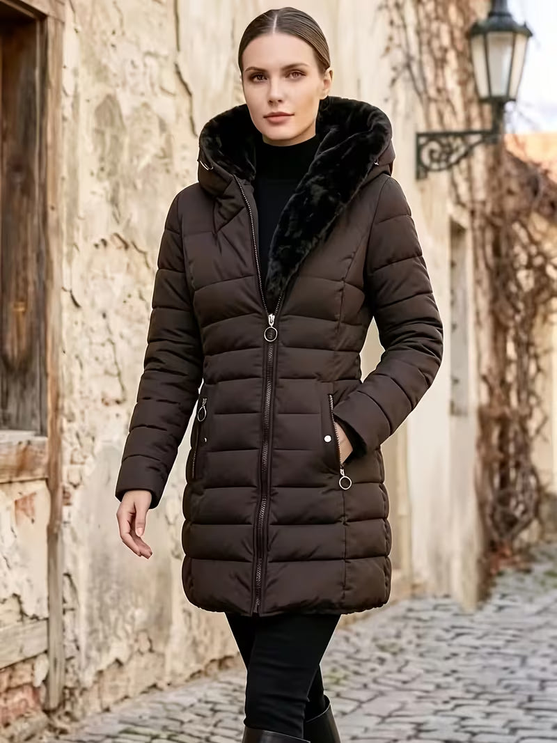 Frio™ | Warme Gewatteerde Winterjas Met Capuchon