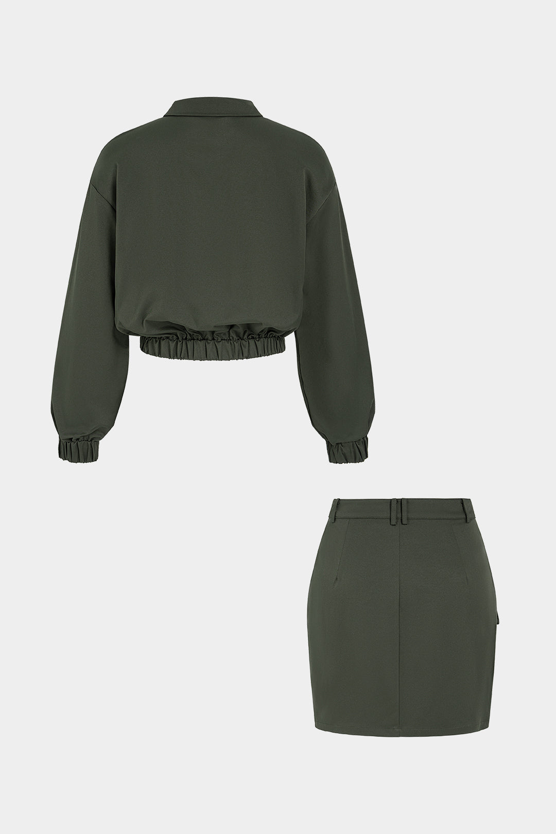 Set met jasje en minirok