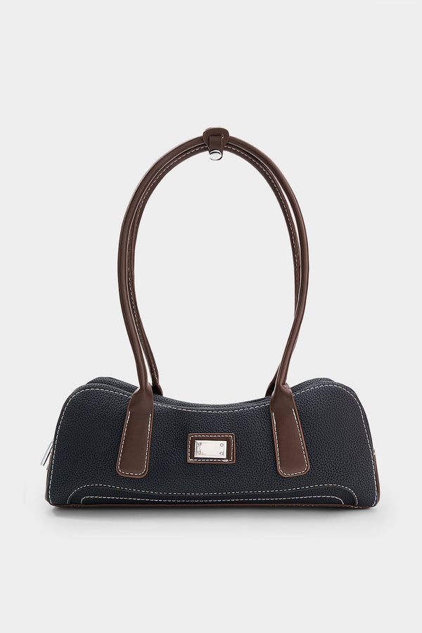 Lotte - Leren-look shopper