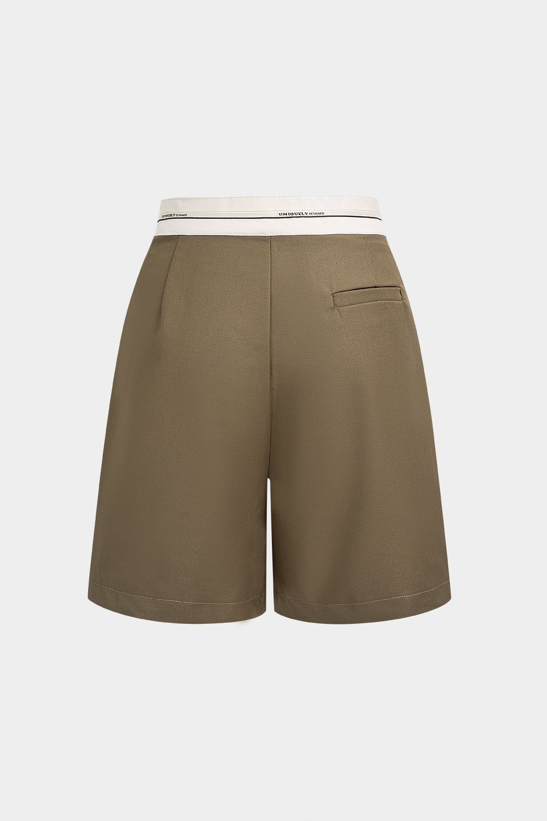 Luna - Short met hoge taille en wijde pijpen
