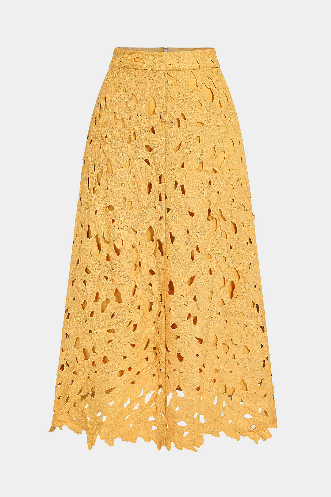 Amber - Rok met kant en hoge taille