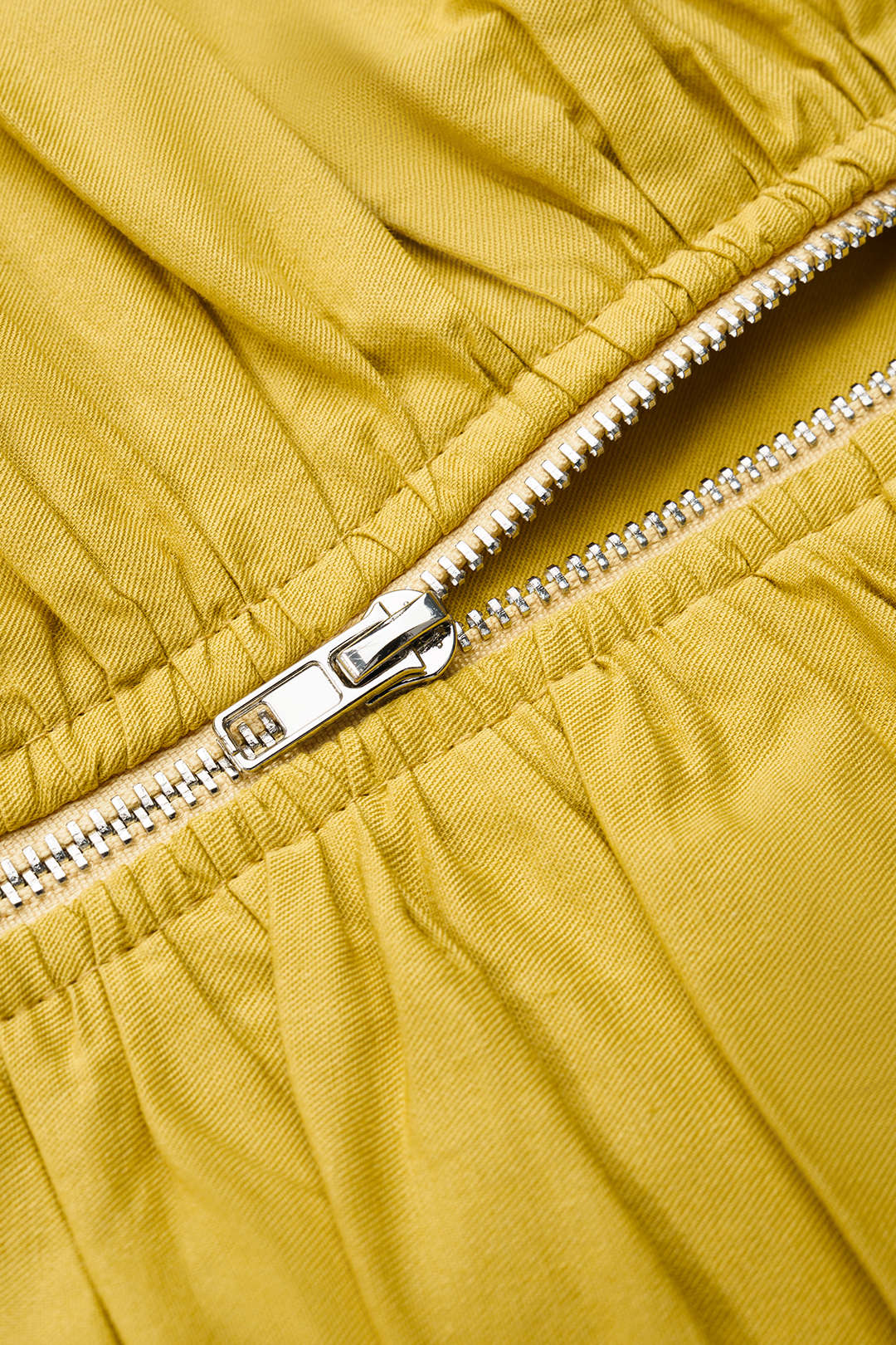 Luna - Tanktop met ronde hals en ruches
