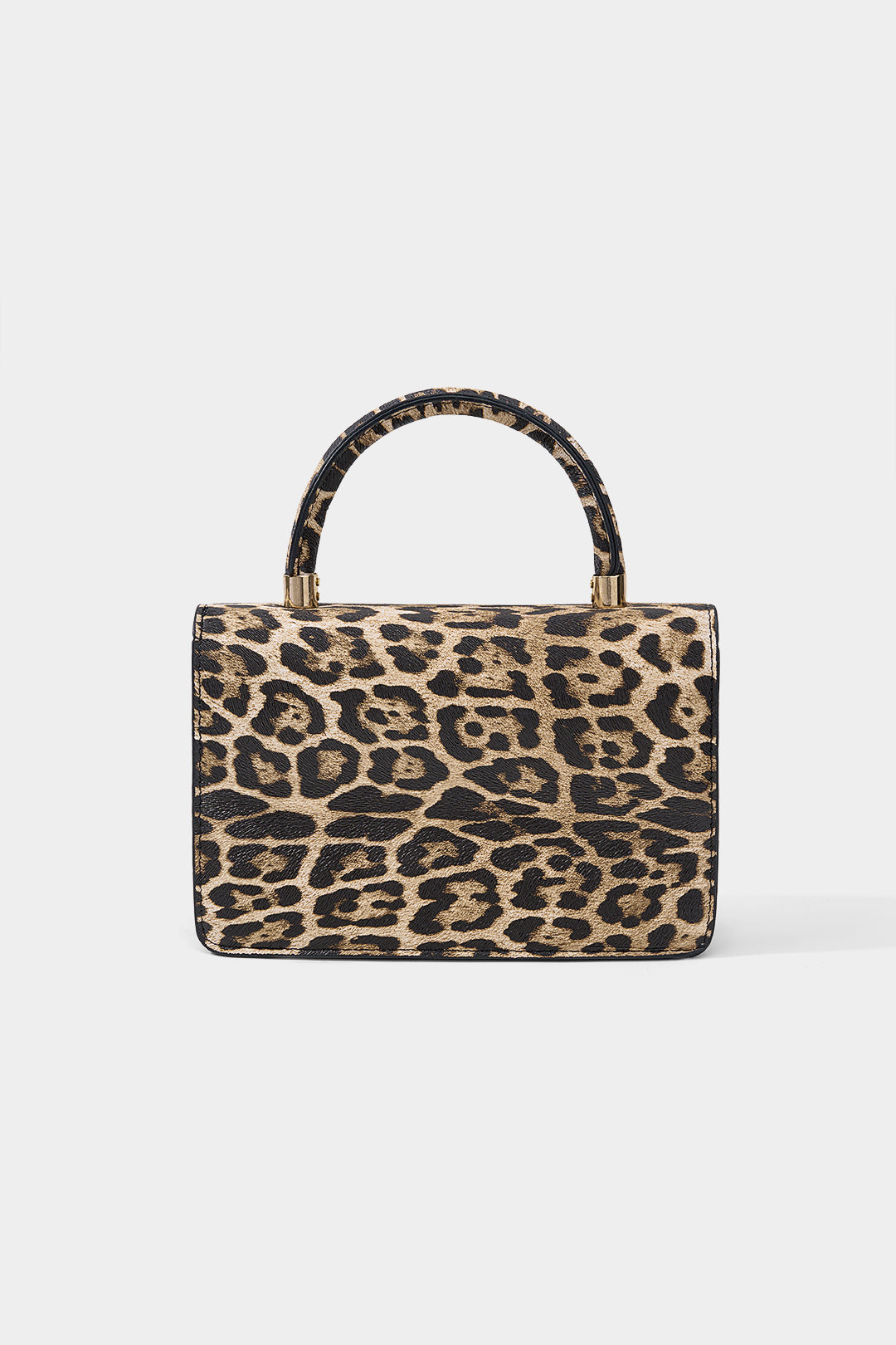 Luipaardprint asymmetrische tas