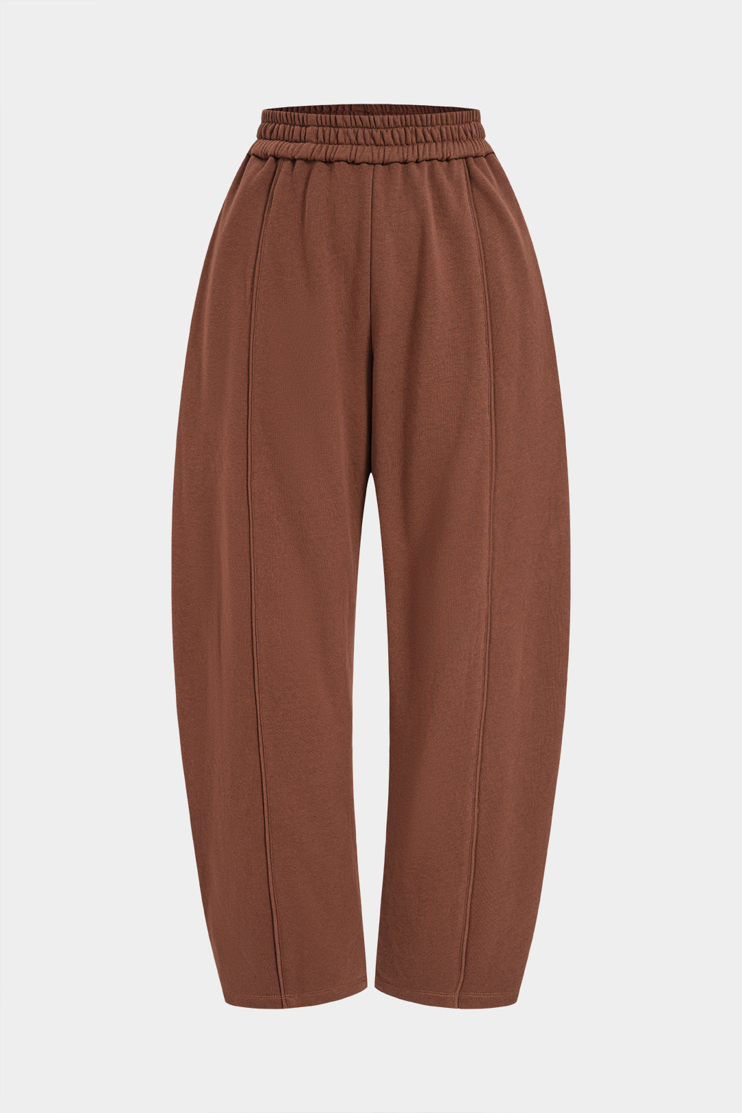 Effen broek met smokwerk