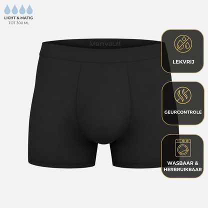 Premium Wasbare Boxer - Geeft extra zekerheid bij urineverlies.