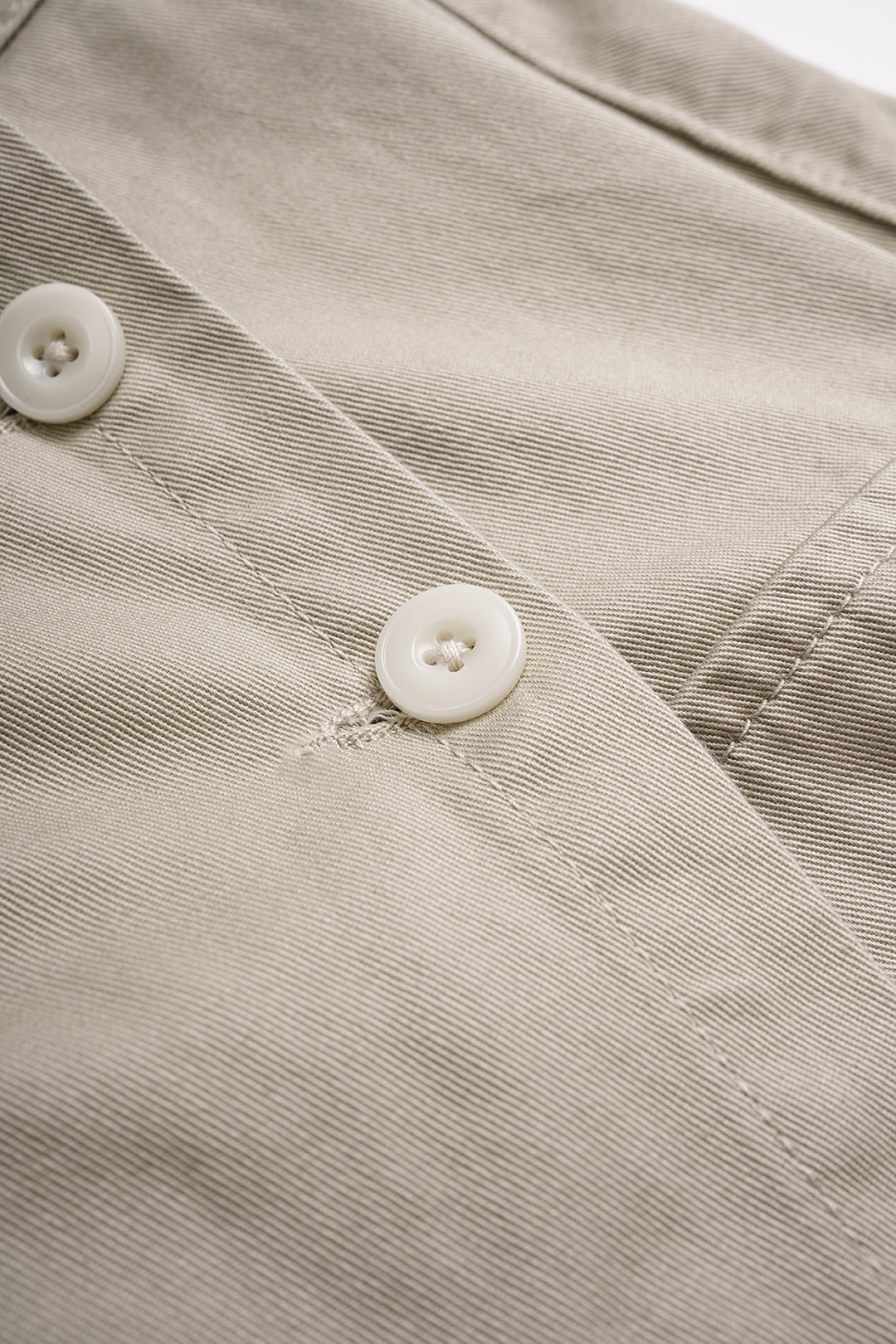 Asymmetrische minirok met zakken