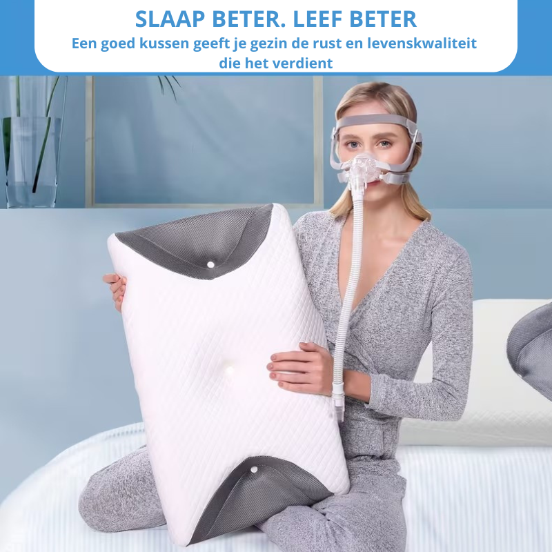 CozyCloud®  – Minder maskerdruk, meer écht slaapcomfort