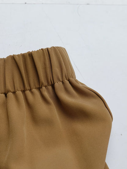 Stijlvolle Tweedelige Blazerset met Wijde Broek