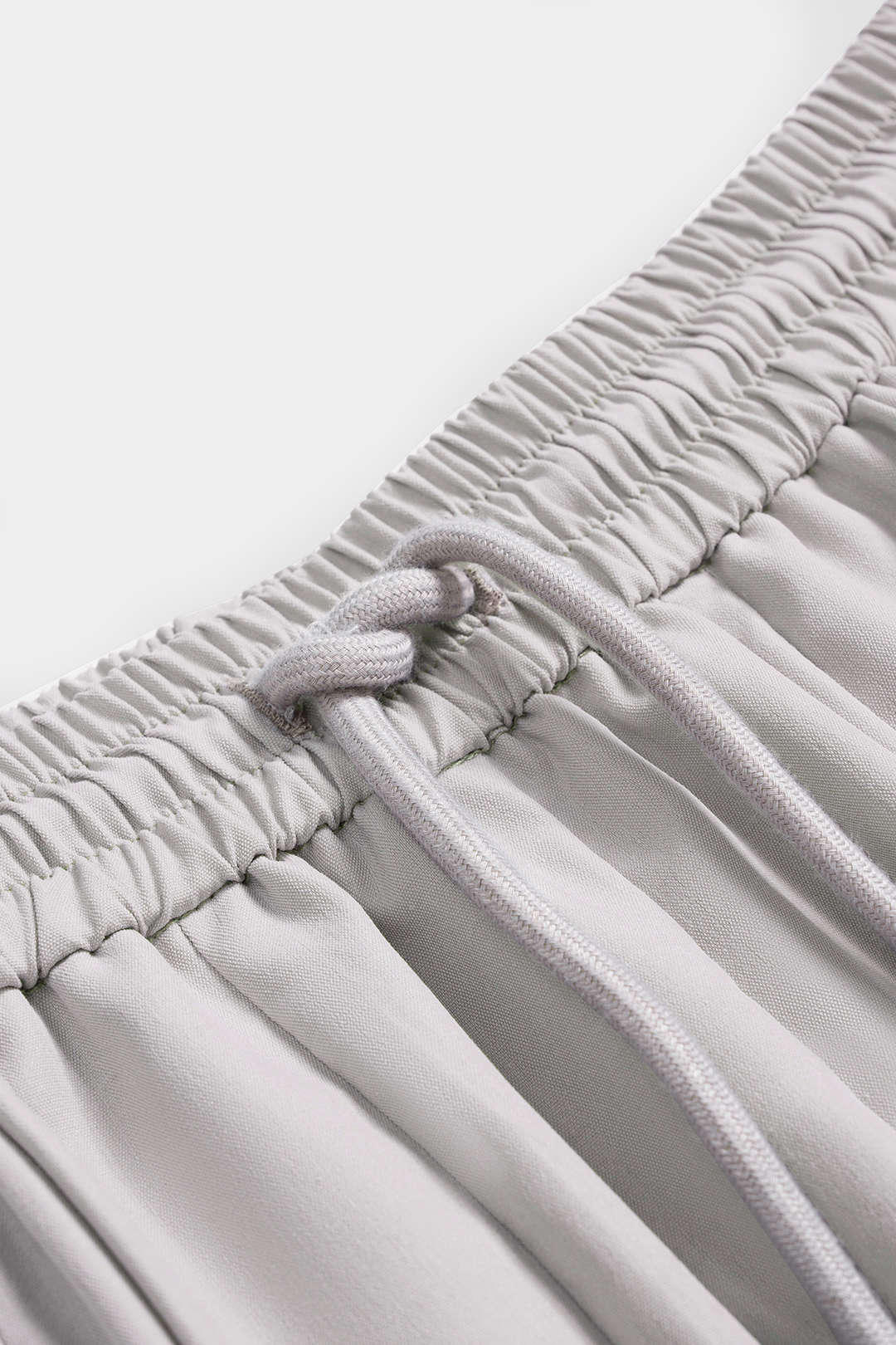 Pantalon met trekkoord en volants